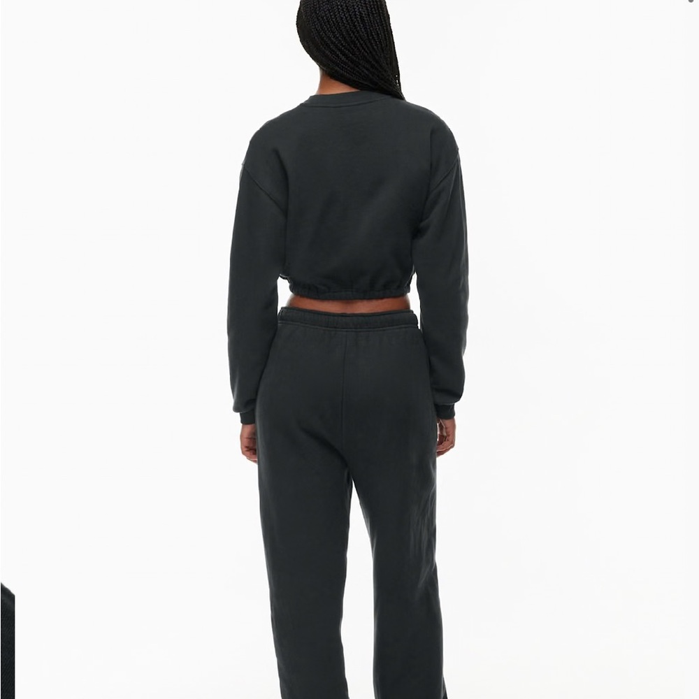 Terry Fleece Perfect Cinch Sweatshirt - Picture 2 of 2